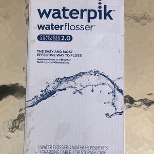 Waterpik Cordless Advanced Water Flosser, Blue, Rechargeable